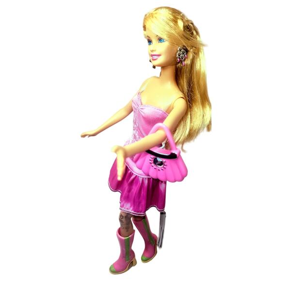 H2O Design Studio Barbie ReDressed With Rock & Roll Silver Rose Tattoo Legs - Picture 3 of 13